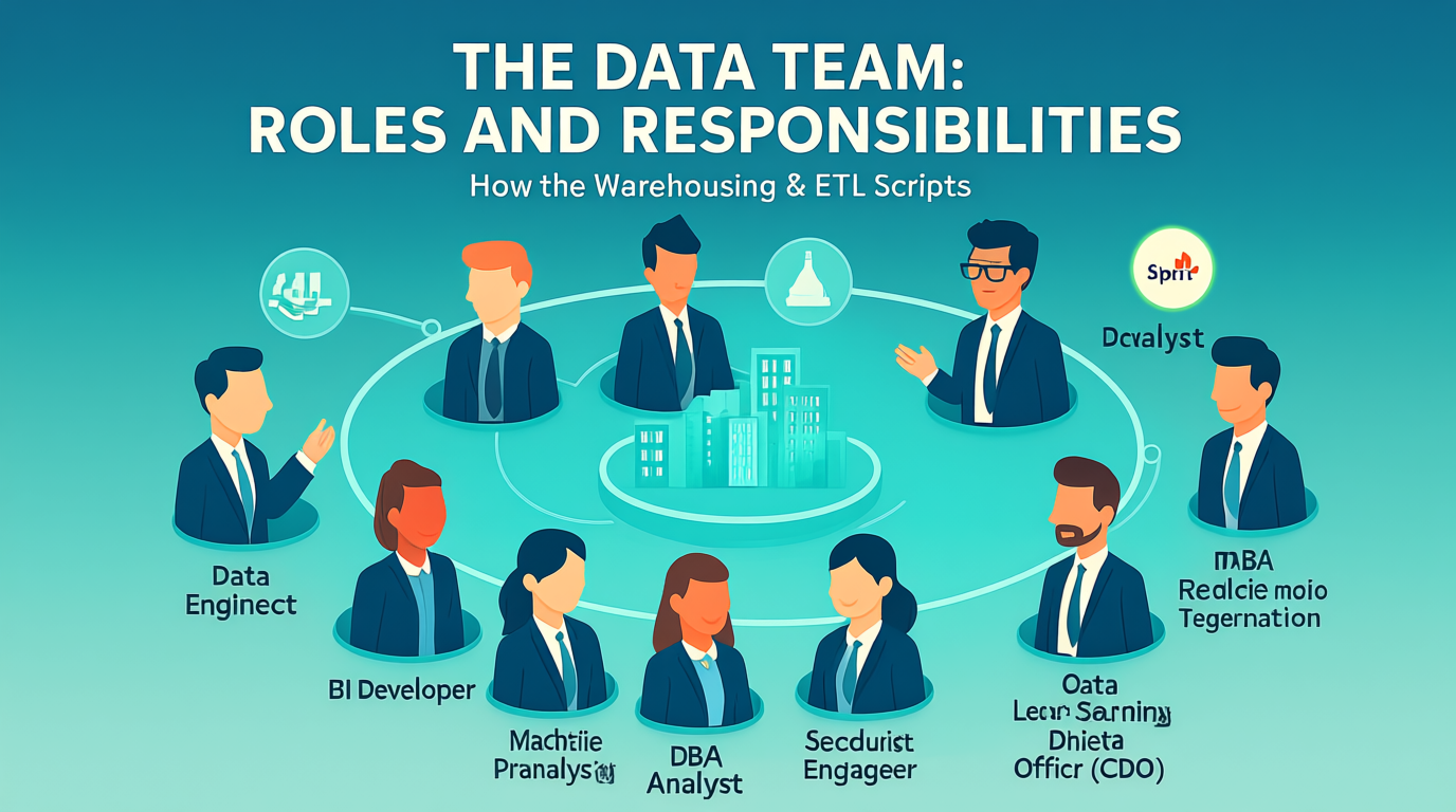 Figure 1.2. The roles within a modern data team.